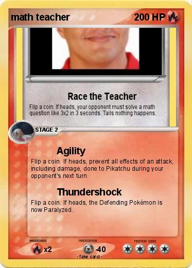 Pokemon math teacher