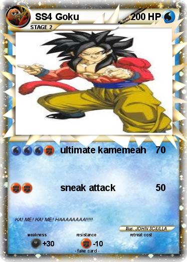 Pokemon SS4 Goku