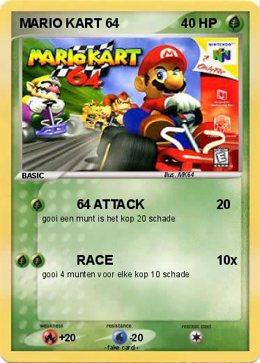 Pokemon MARIO KART 64