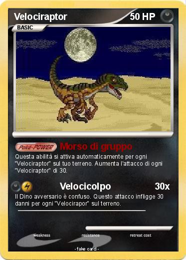 Pokemon Velociraptor