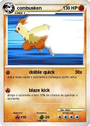 Pokemon combusken