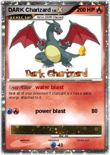 Pokemon DARK Charizard