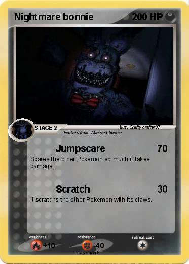 Pokemon Nightmare bonnie