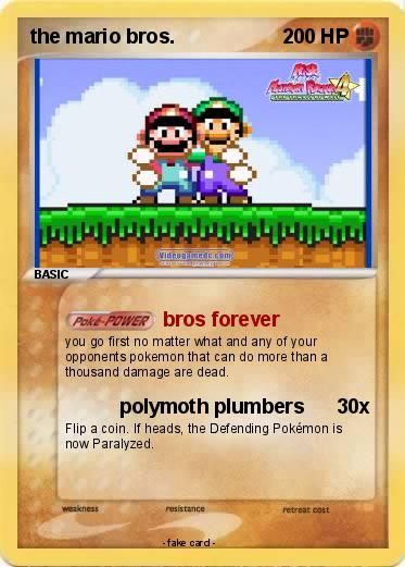 Pokemon the mario bros.