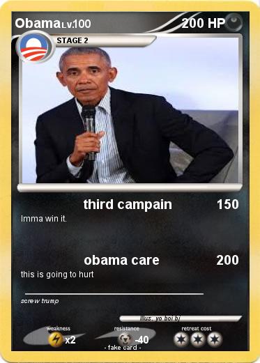 Pokemon Obama