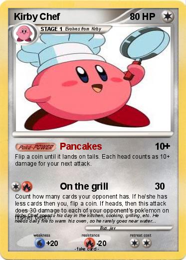 Pokemon Kirby Chef