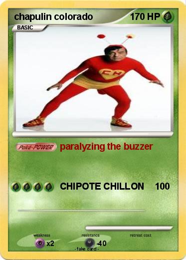 Pokemon chapulin colorado