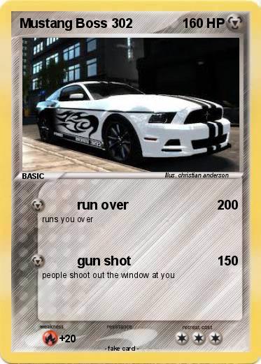 Pokemon Mustang Boss 302