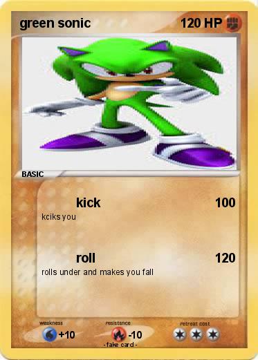 Pokemon green sonic