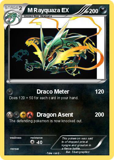 Pokemon M Rayquaza EX