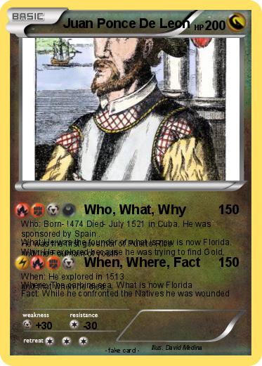 Pokemon Juan Ponce De Leon