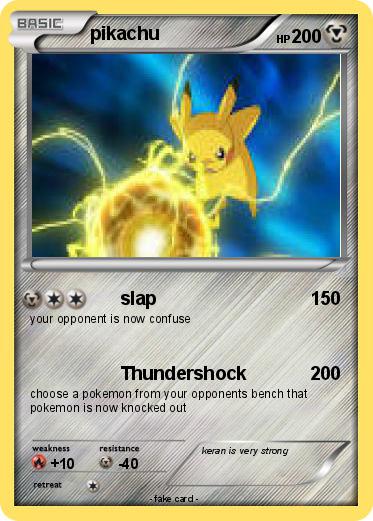Pokemon pikachu