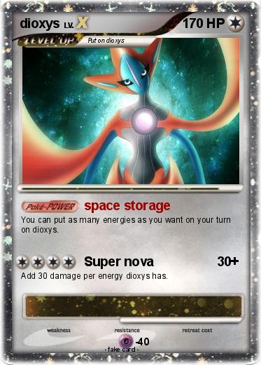 Pokemon dioxys