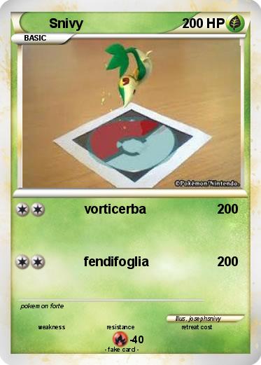 Pokemon Snivy