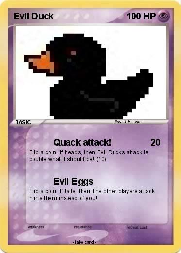 Pokemon Evil Duck