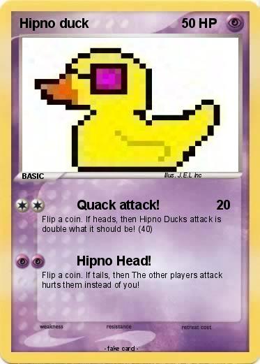 Pokemon Hipno duck