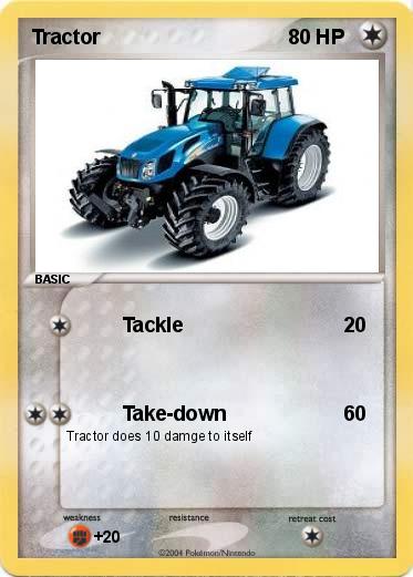 Pokemon Tractor