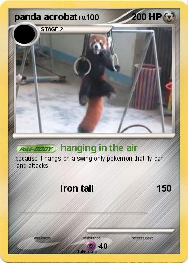 Pokemon panda acrobat