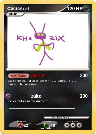 Pokemon Cacics