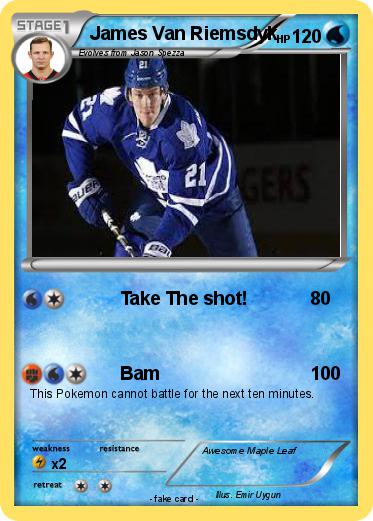 Pokemon James Van Riemsdyk
