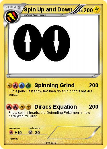 Pokemon Spin Up and Down