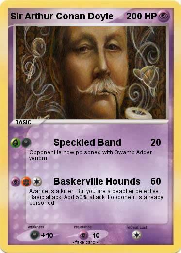 Pokemon Sir Arthur Conan Doyle
