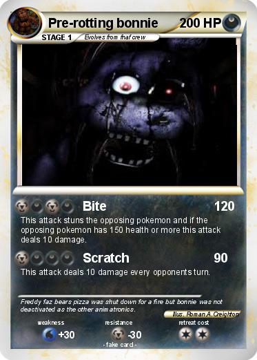 Pokemon Pre-rotting bonnie