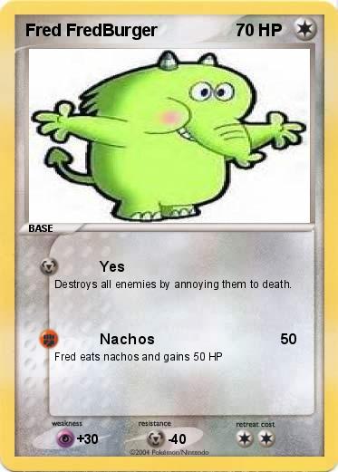 Pokemon Fred FredBurger