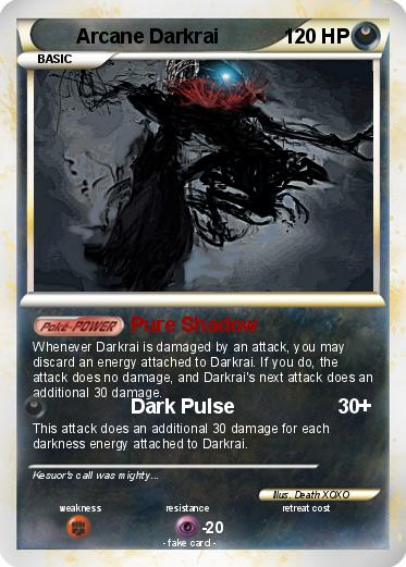 Pokemon Arcane Darkrai