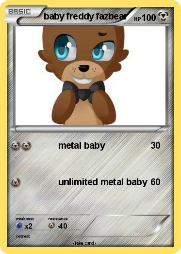 Pokemon baby freddy fazbear