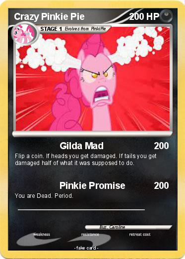 Pokemon Crazy Pinkie Pie