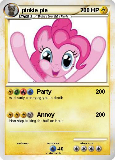 Pokemon pinkie pie