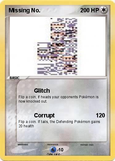 Pokemon Missing No.