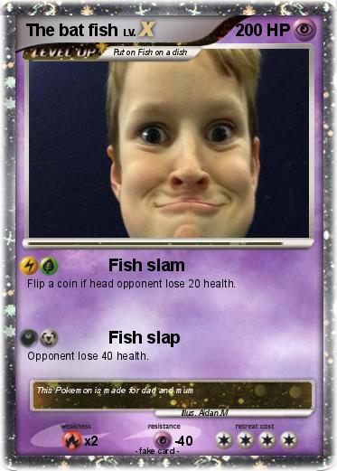 Pokemon The bat fish