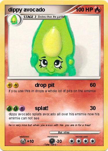 Pokemon dippy avocado