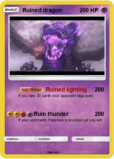 Pokemon Ruined dragon