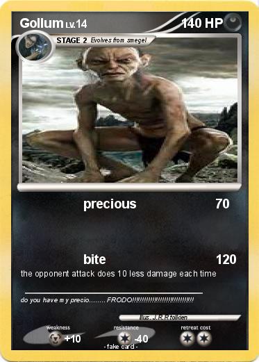 Pokemon Gollum