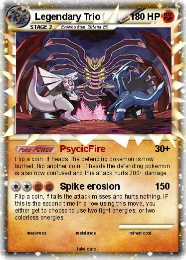 Pokemon Legendary Trio