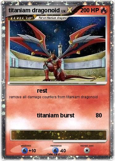 Pokemon titaniam dragonoid