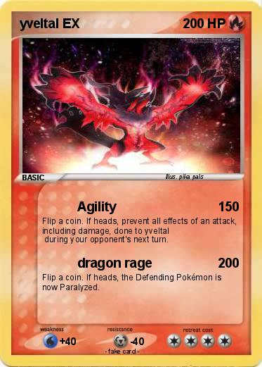Pokemon yveltal EX