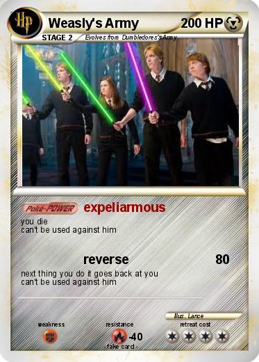Pokemon Weasly's Army