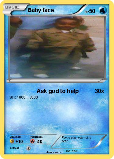 Pokemon Baby face