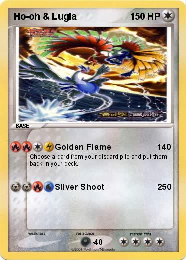 Pokemon Ho-oh & Lugia