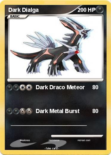 Pokemon Dark Dialga