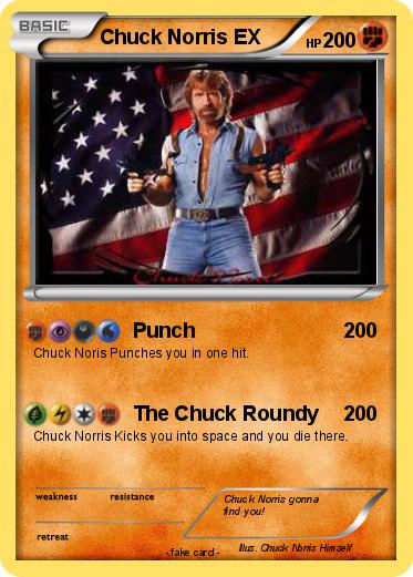 Pokemon Chuck Norris EX