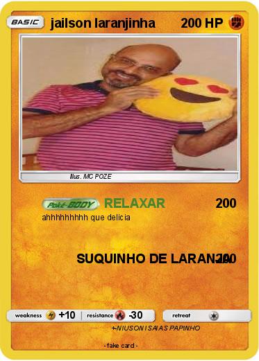 Pokemon jailson laranjinha