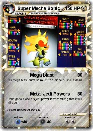 Pokemon Super Mecha Sonic