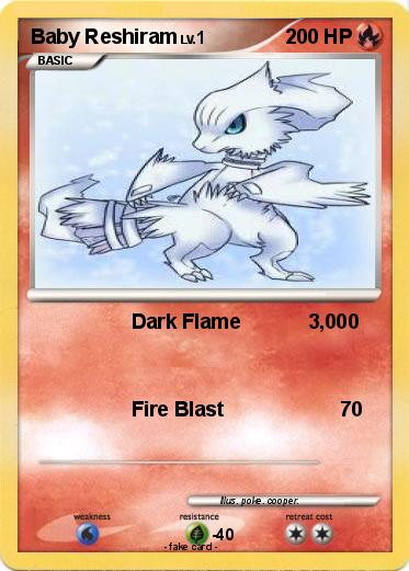 Pokemon Baby Reshiram
