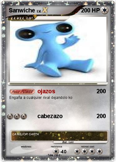 Pokemon Sanwíche