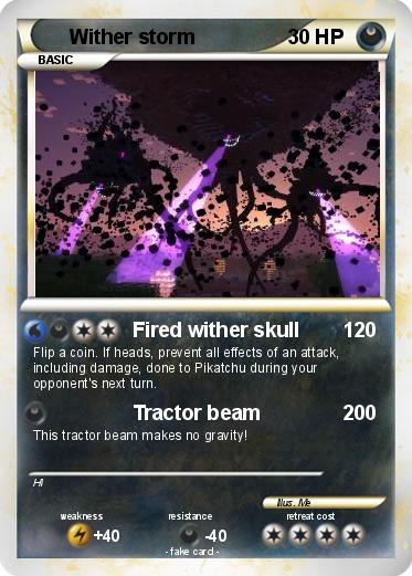 Pokemon Wither storm